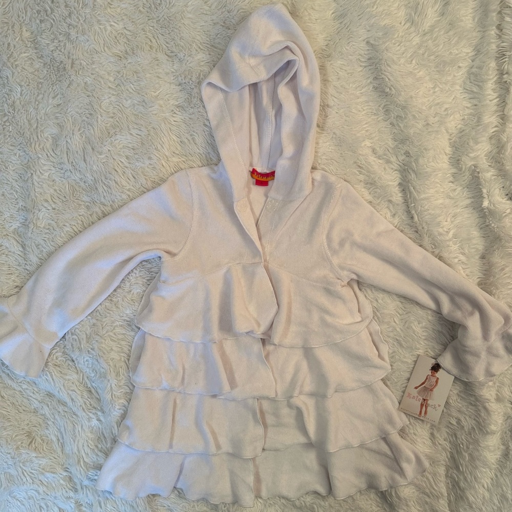 Kids Kate Mack size 5 terry jacket